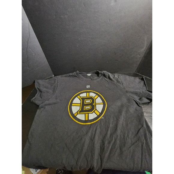 Reebok NHL Boston Bruins Seguin #19 Black Graphic T-Shirt Mens Large see photos - Picture 1 of 8